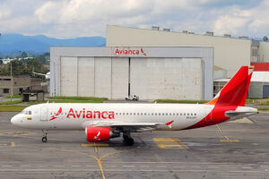 Avianca refundable tickets review - Avianca plane on tarmac at Medellin airport